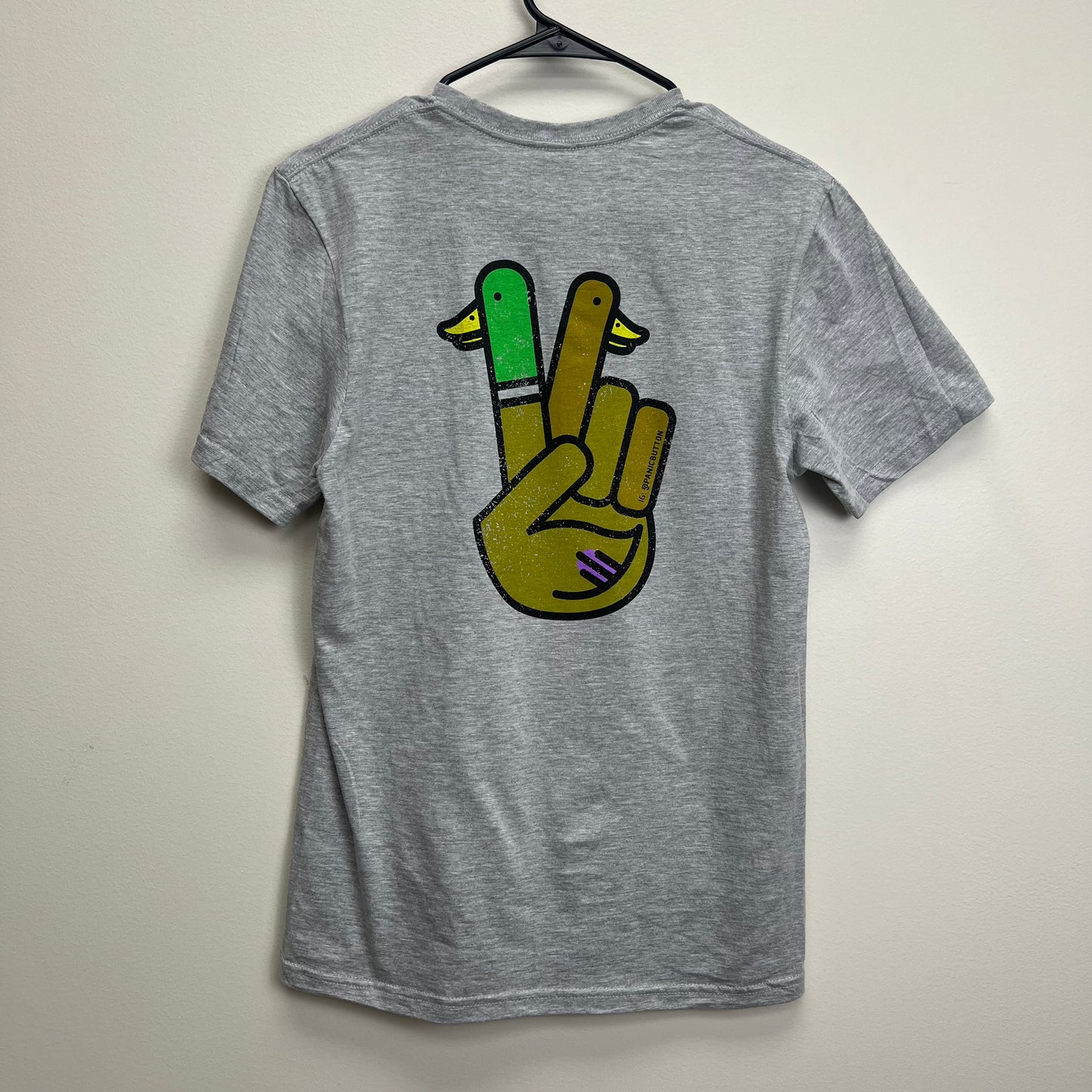** Peace Duck Tee -Sport Grey