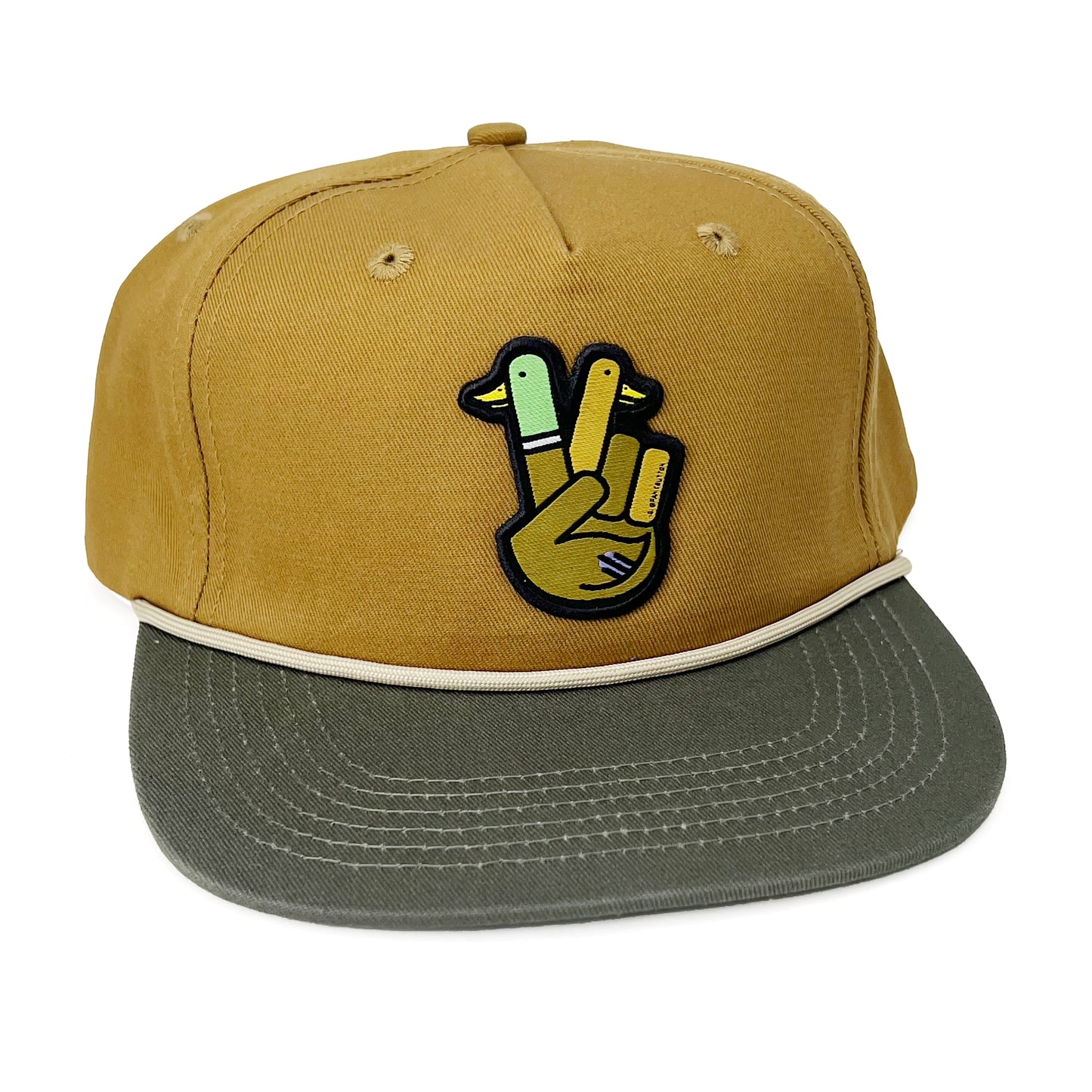 * Peace Duck Hat - Goat Roper