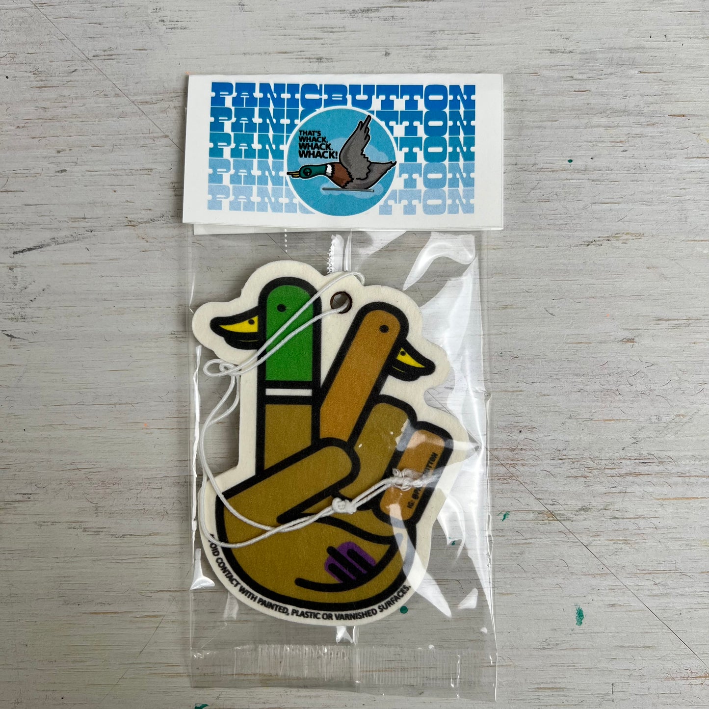*** Peace Duck Air Freshener