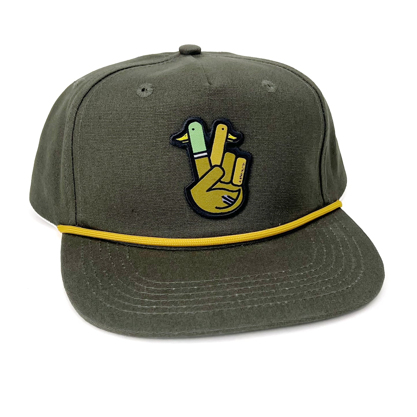 * Peace Duck Hat - Goat Roper