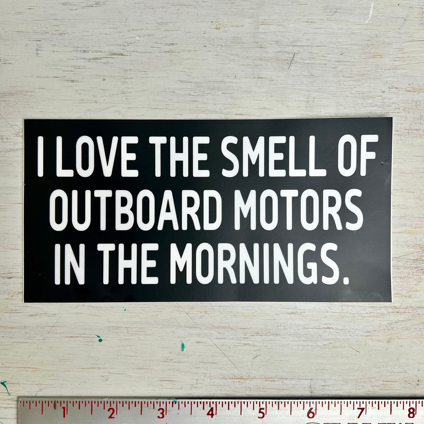 Love the Smell Bumper Sticker