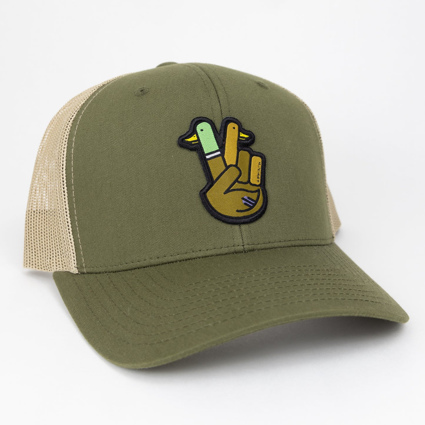 * Peace Duck Patch - Bendy Bill Hat